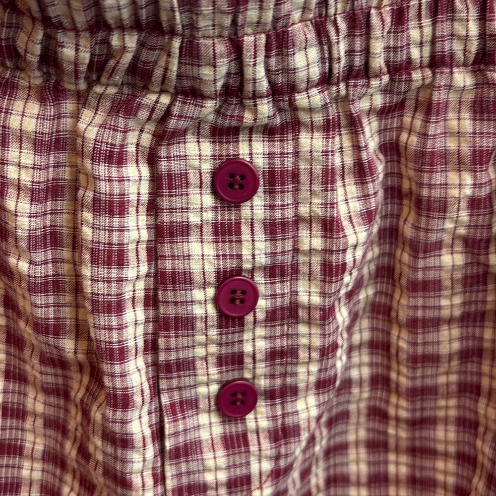 NWT PacSun Beverly and Beck Check Boxer Brief Boy Shorts Comfort Lined Waistband